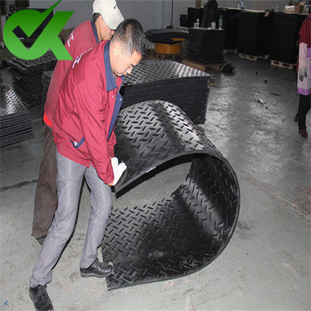 flexible heavy equipment ground hdpe cover sheet